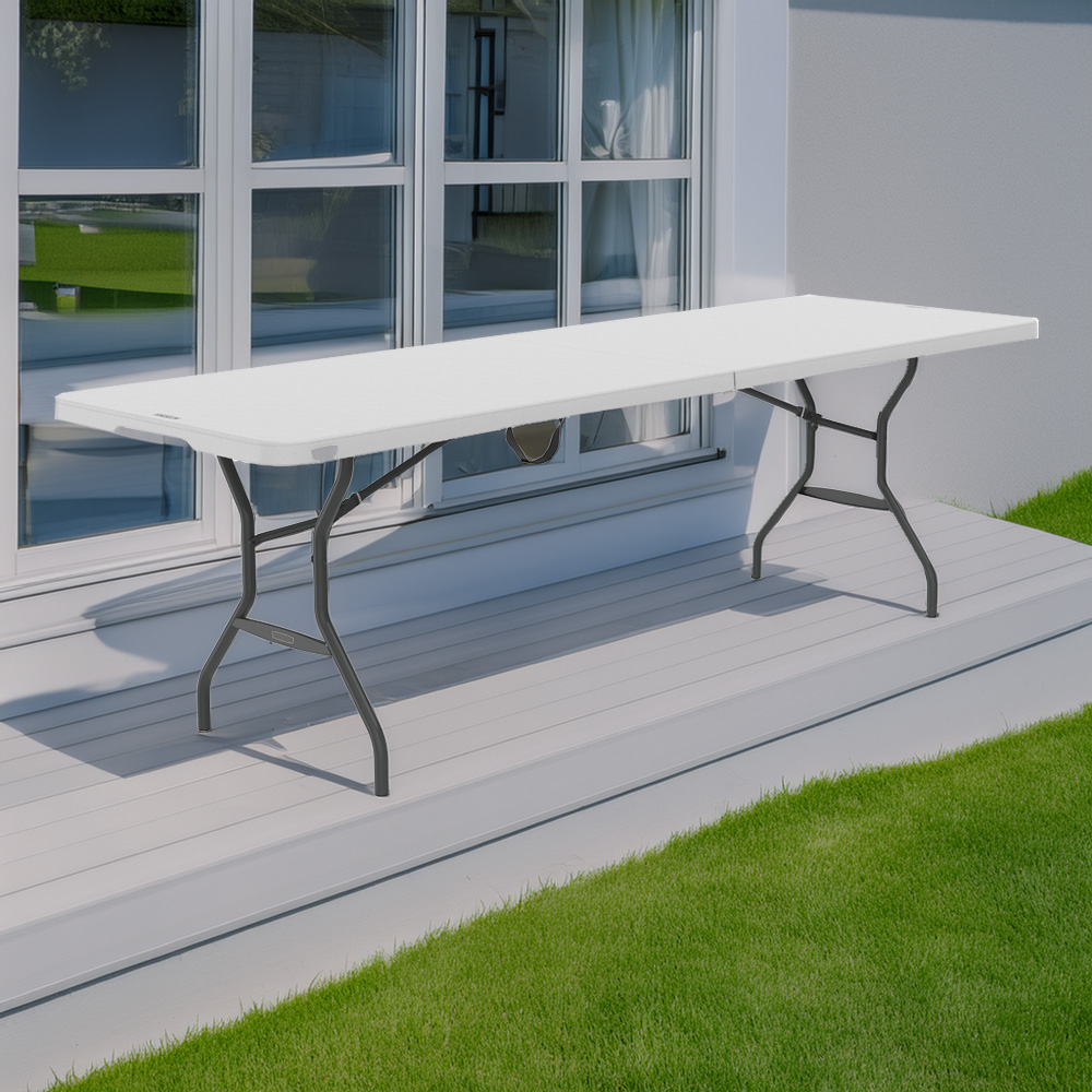 Lifetime Products Fold In Half Light Commercial Table Image 1