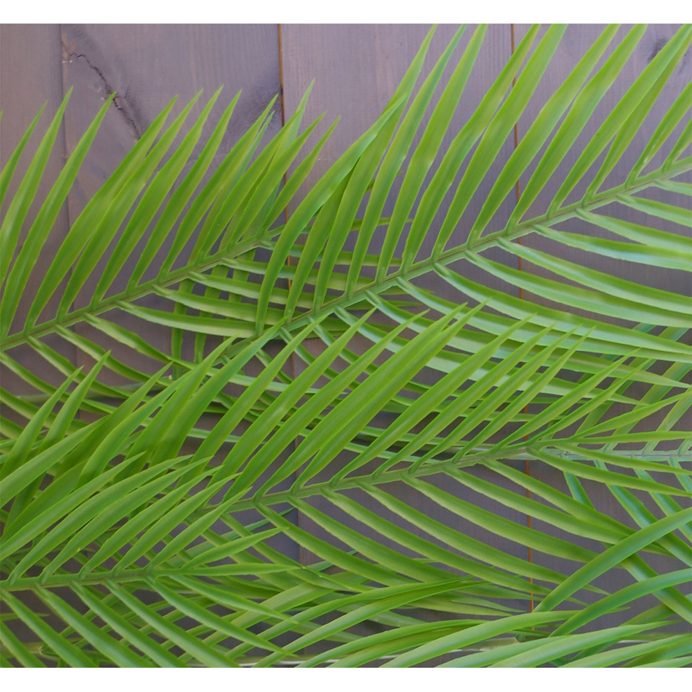 Leaf Palm Leaf Hanging Artificial Plant 4ft Image 5