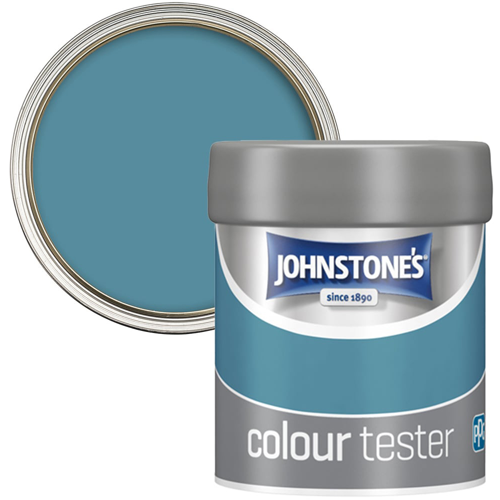 Johnstone's Teal Topaz Matt Emulsion Tester Pot 75ml Image 3
