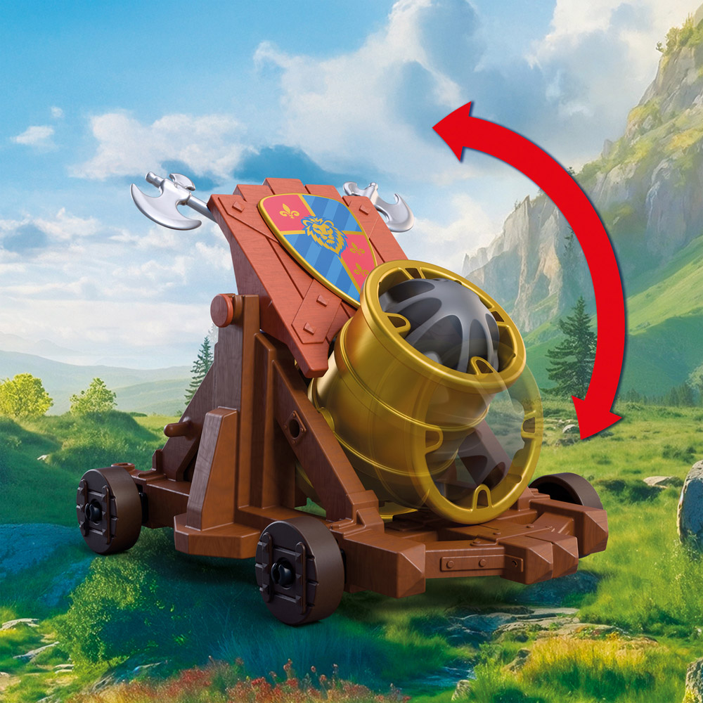 Playmobil Lion Knights' Firing Cannon Playset Image 6