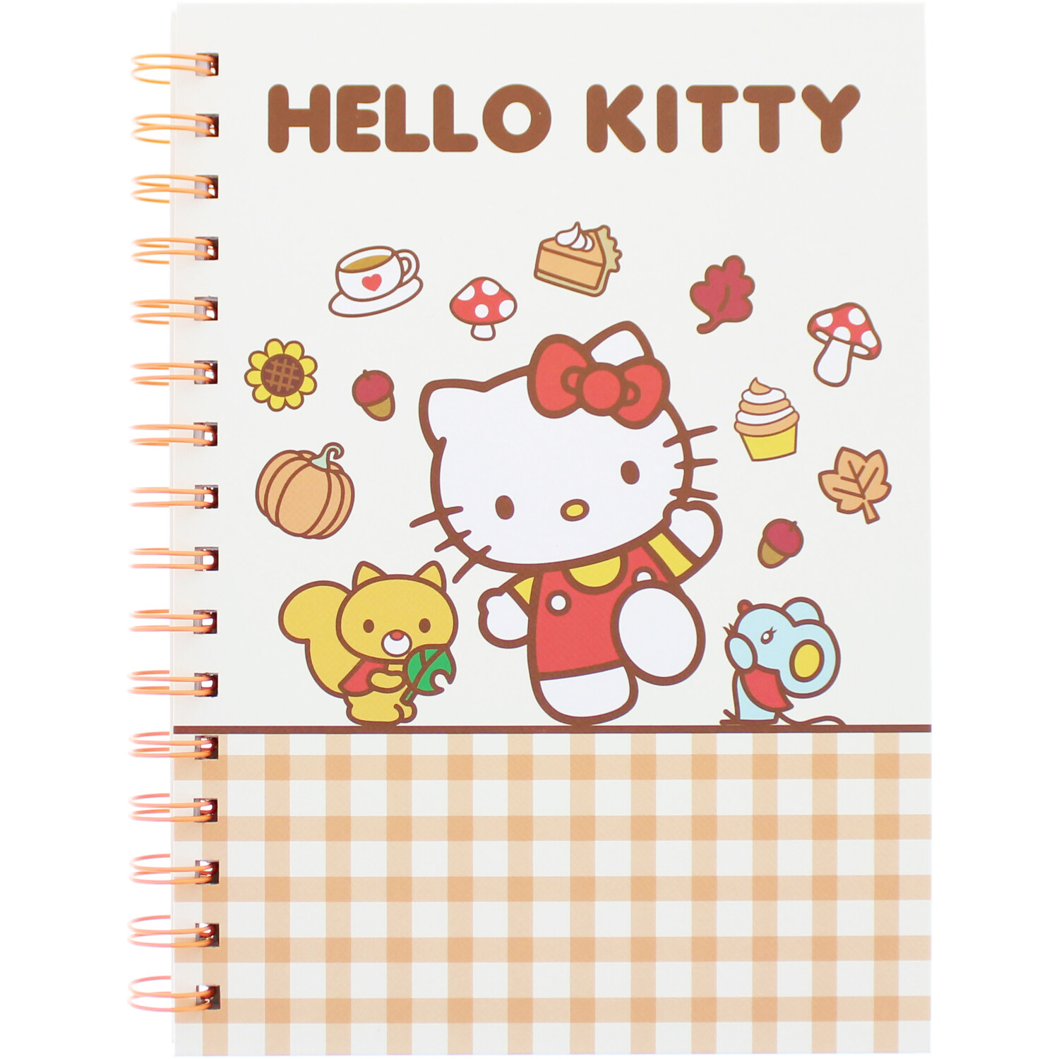 Pumpkin Hello Kitty A5 Notebook Multicolour Image 1