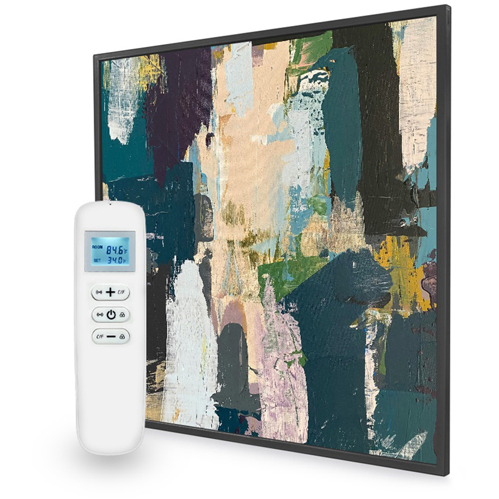 Mirrorstone Classic Nexus 350W Abstract Art Wi-Fi Infrared Heating Panel 595 x 595mm Image 3