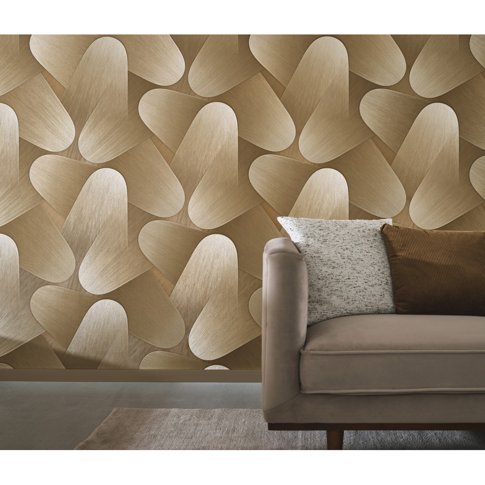 Erismann Elysium Alure Gold Wallpaper Image 3