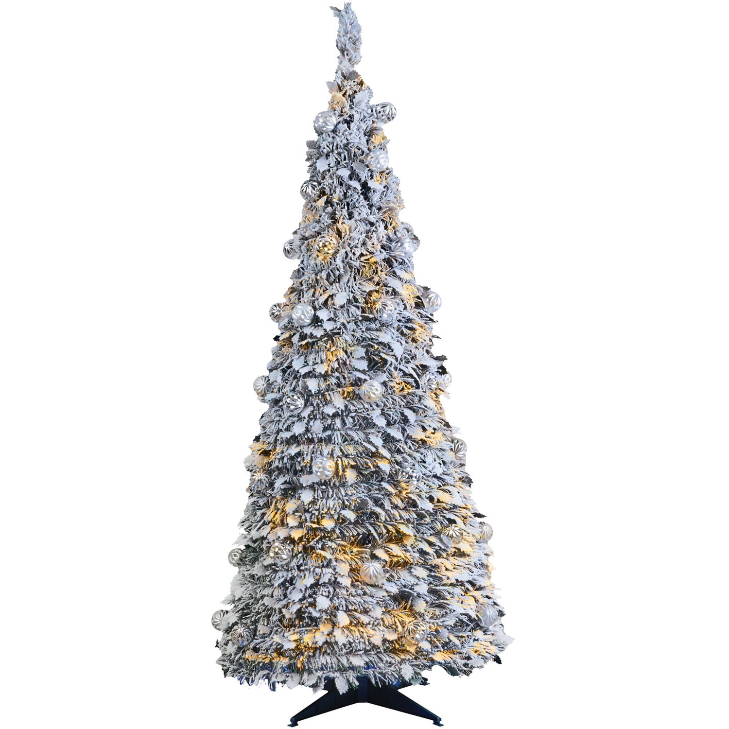 6ft Deluxe Pre-Lit Pop Up Tree Image 4