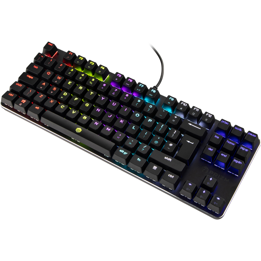 Prizm Rogue TKL Metal Multicolour Backlit Mechanical Keyboard Image 2
