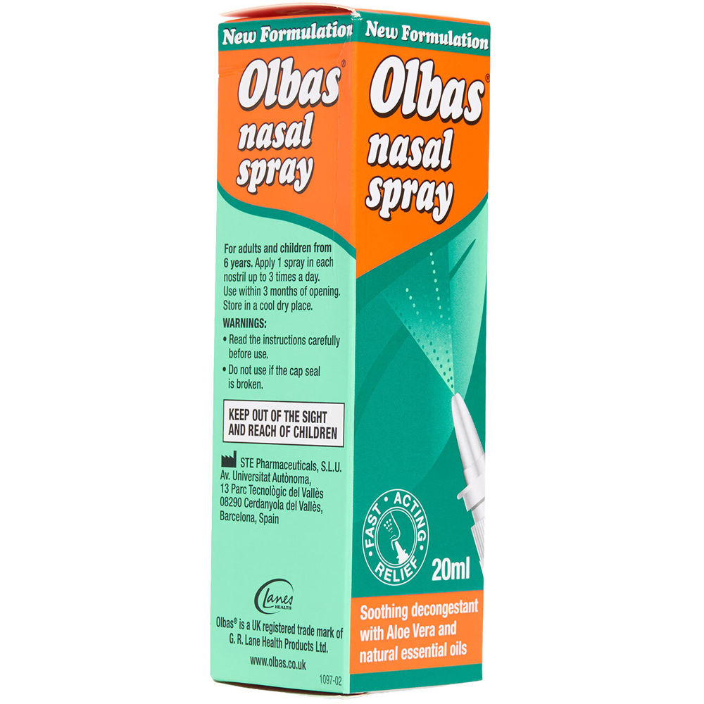 Olbas Anti Allergy Nasal Spray 20ml Image 2