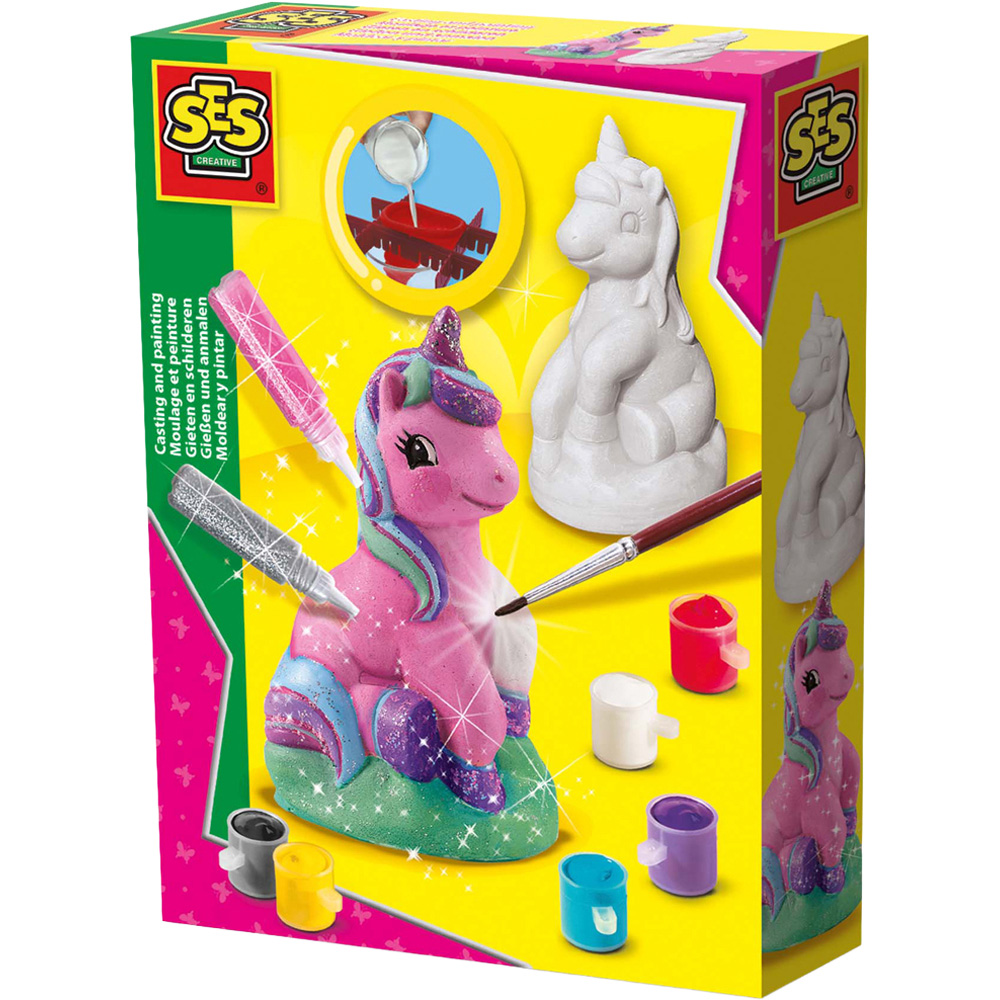SES Creative Casting and Painting Unicorn Set Image 1