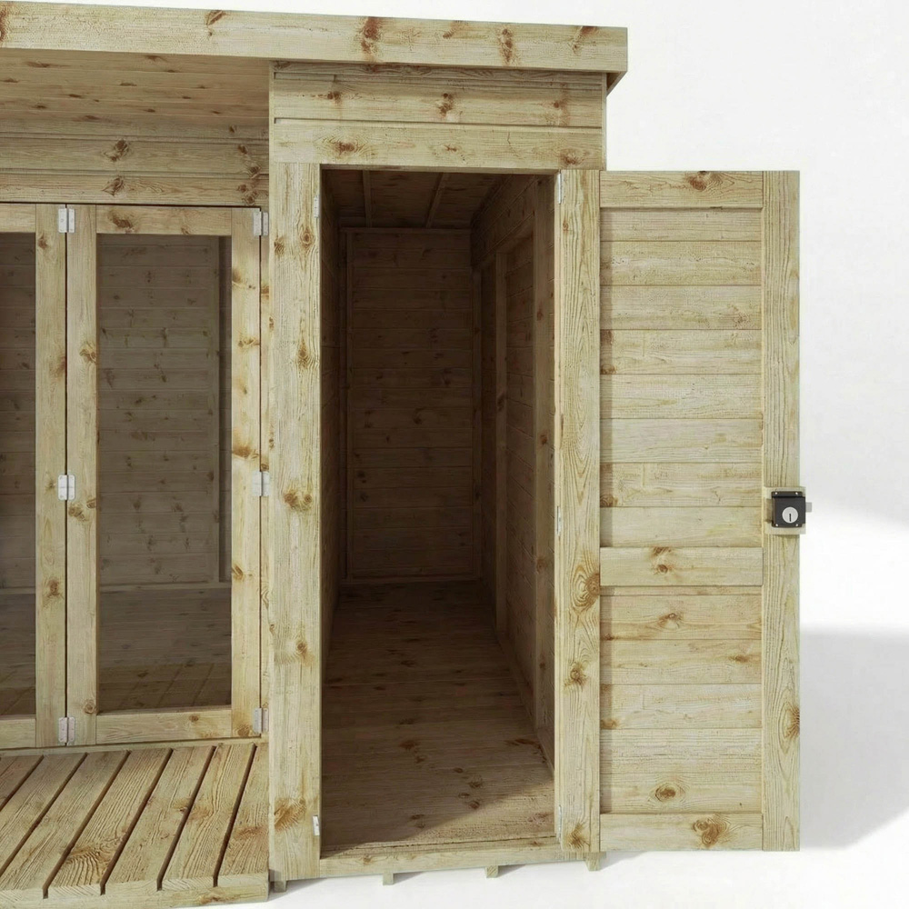 Mercia Summerhouse with Side Shed 10 x 8ft Image 6