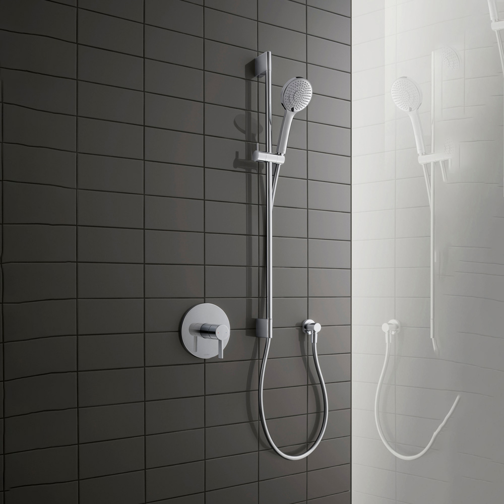 Duravit Chrome Shower Hose 1800mm Image 2