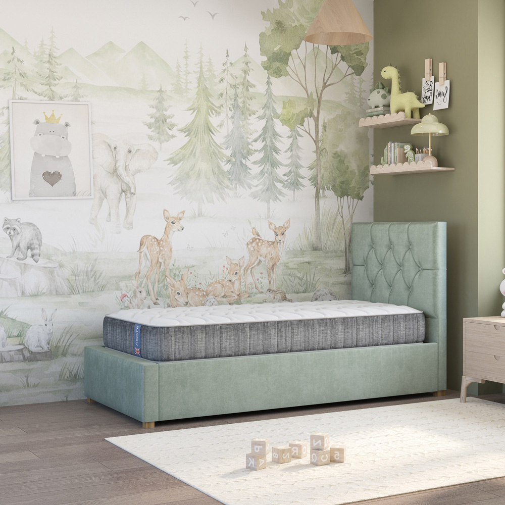 Aspire Kids and Teenagers Small Double Pocket Sprung Memory Support Mattress Image 3