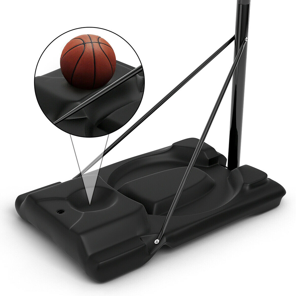 Costway Adjustable Basketball Stand with Wheels Image 4