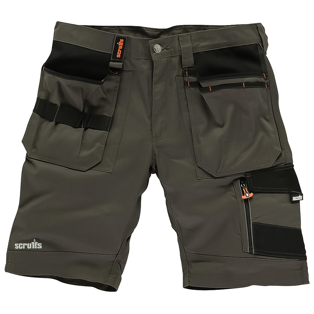 Scruffs Trade Shorts 28 inch Slate Image 1
