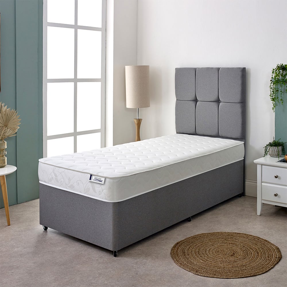 Extreme Comfort Cooltouch Colours European Single White Memory Foam and Spring Mattress Image 2