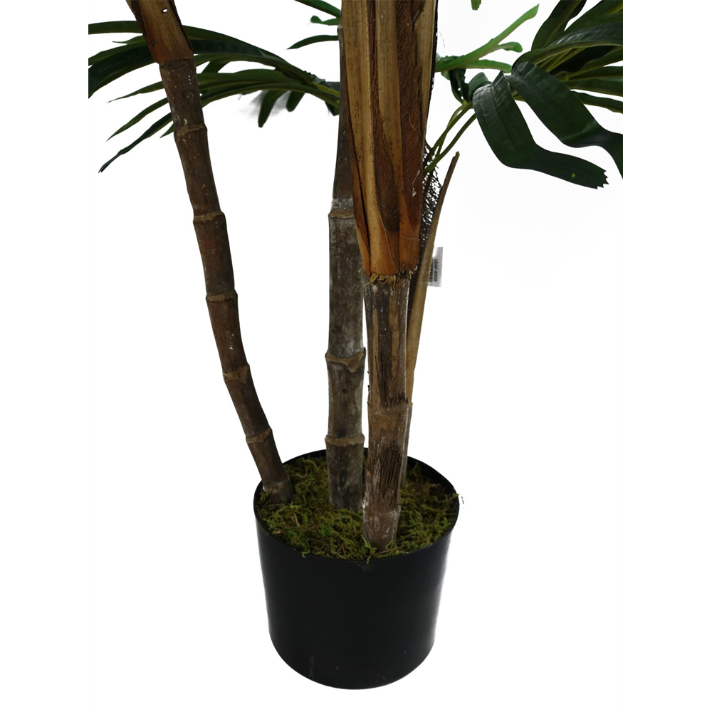 Botanik Raphis Palm Artificial Tree in Pot 3ft Image 4