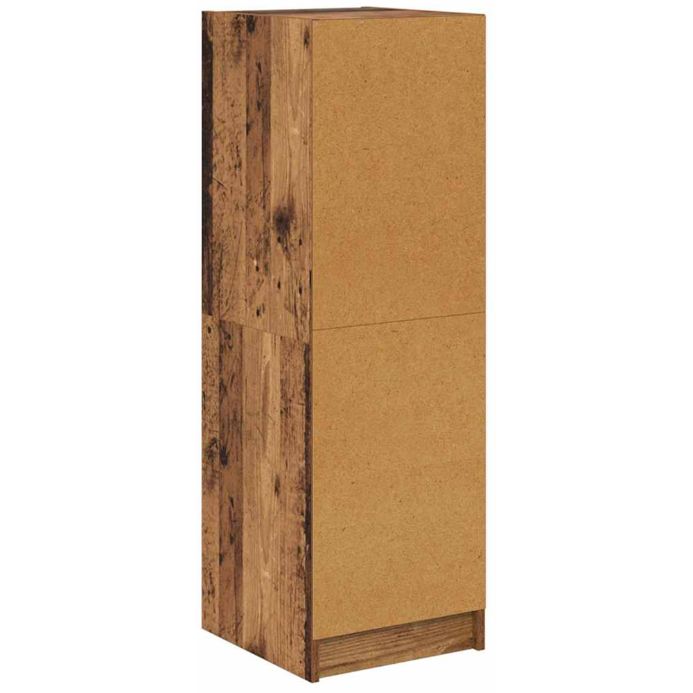 vidaXL 3 Glass Door Old Wood Highboard Image 6