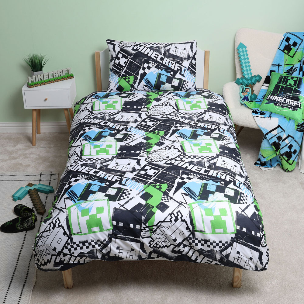 Minecraft Print Duvet Set Image 4
