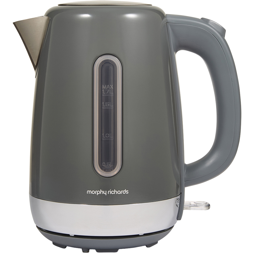 Morphy Richards Grey Stainless Steel 1.7L Equip Kettle Image 3