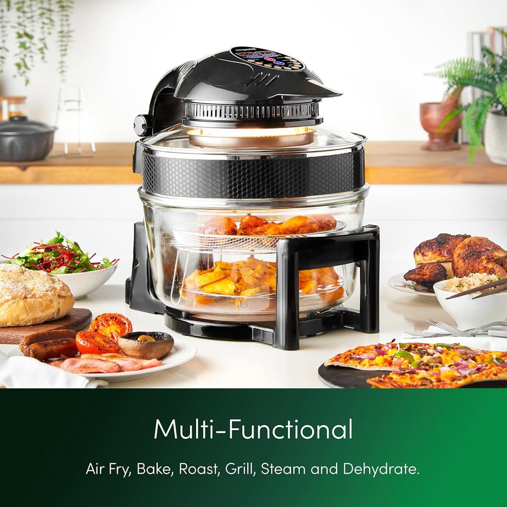 Emperial 17L Digital Halogen Oven Cooker with Extender Ring and Accessories Image 2