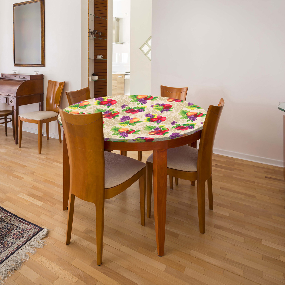 Avilo Round Fitted Table Cover 122 x 122cm Image 3