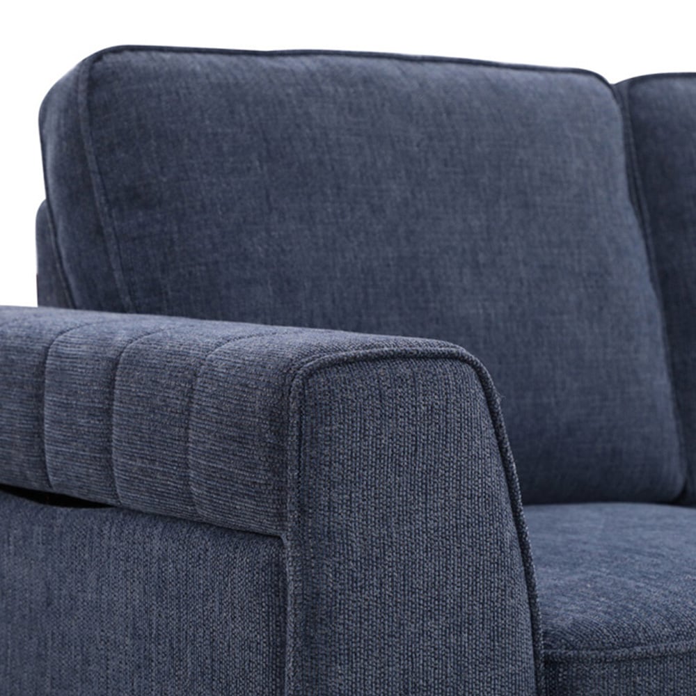 Matilda 2 Seater Blue Sofa Image 5