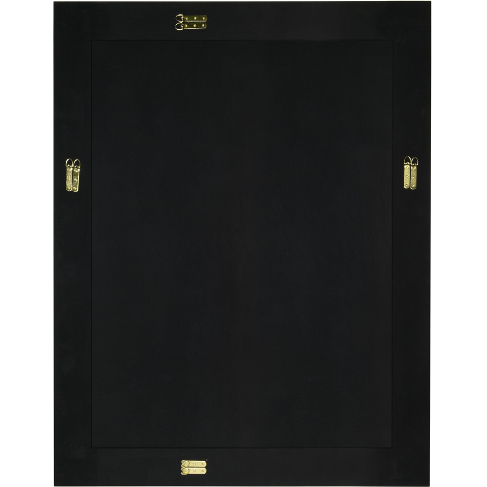 Horsley Modern All Glass Large Wall Mirror 137 x 108cm Image 6