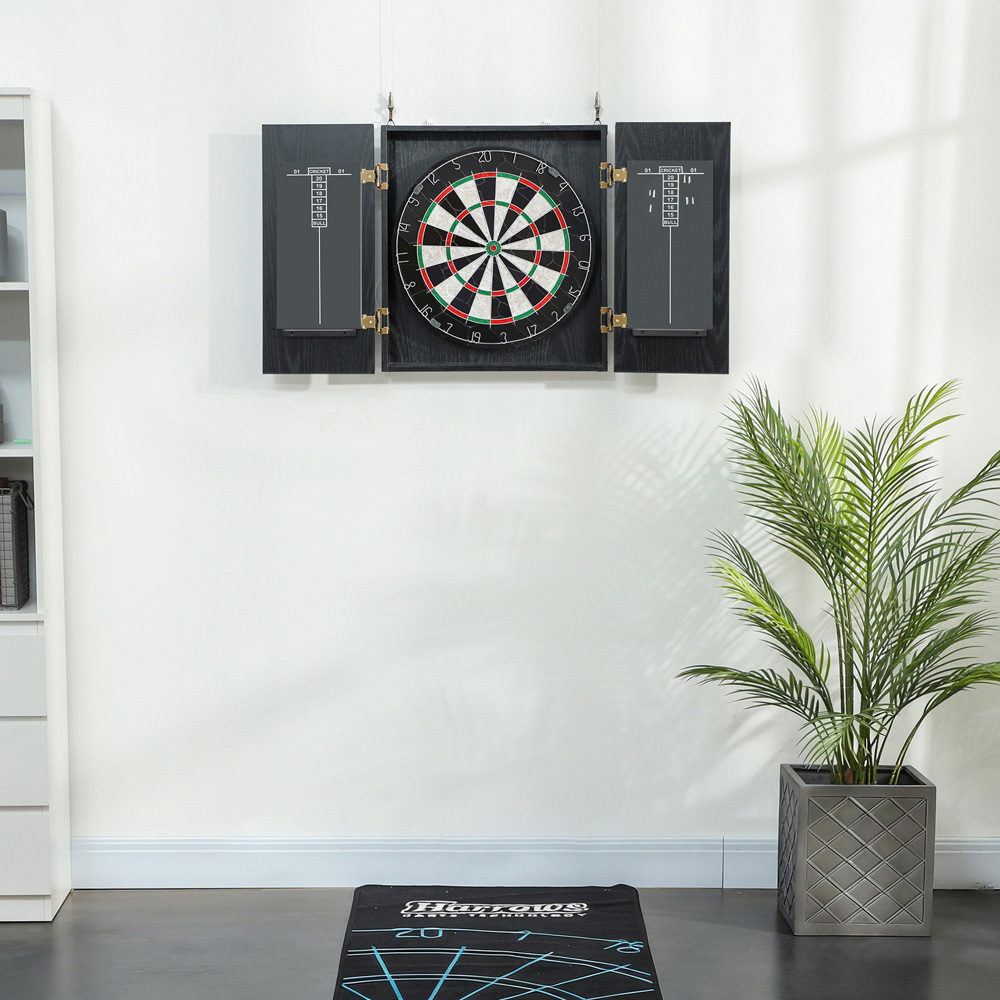 SPORTNOW 6 Dart Bristle Dartboard Set with Cabinet Image 4