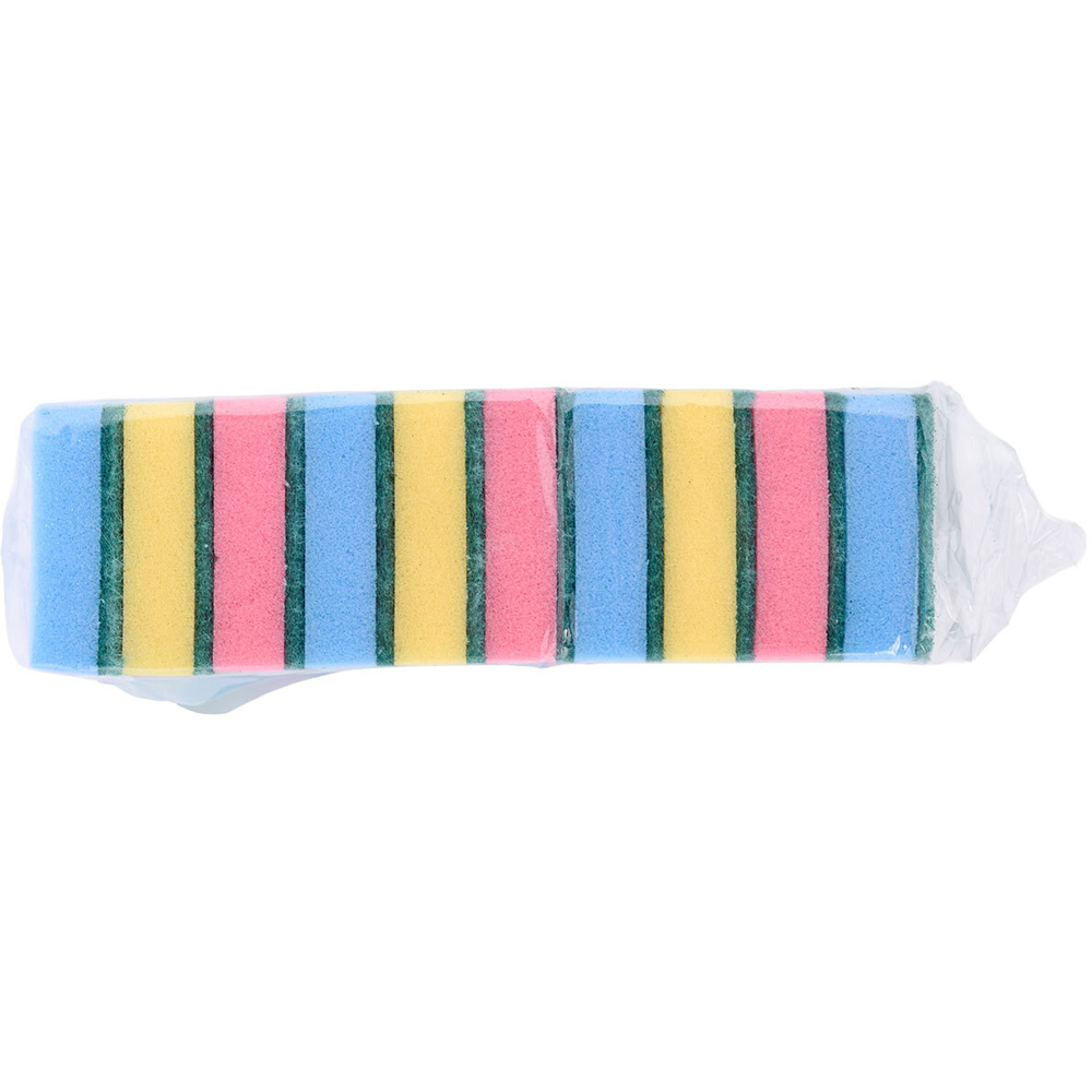 Pack of 20 Multicolour Sponge Scourers Image 3