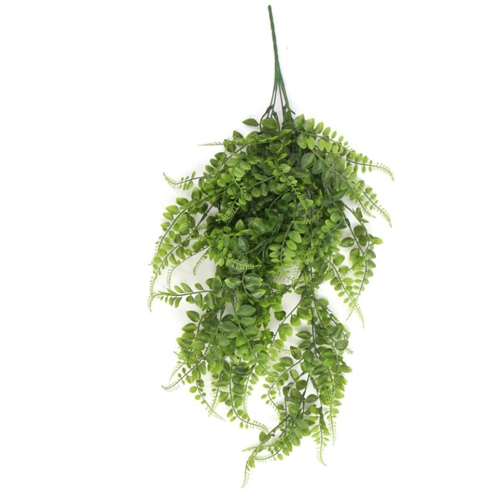 Leaf Green Pothos Hanging UV and Fire Resistant Artificial Plant 85cm 6 Pack Image 2