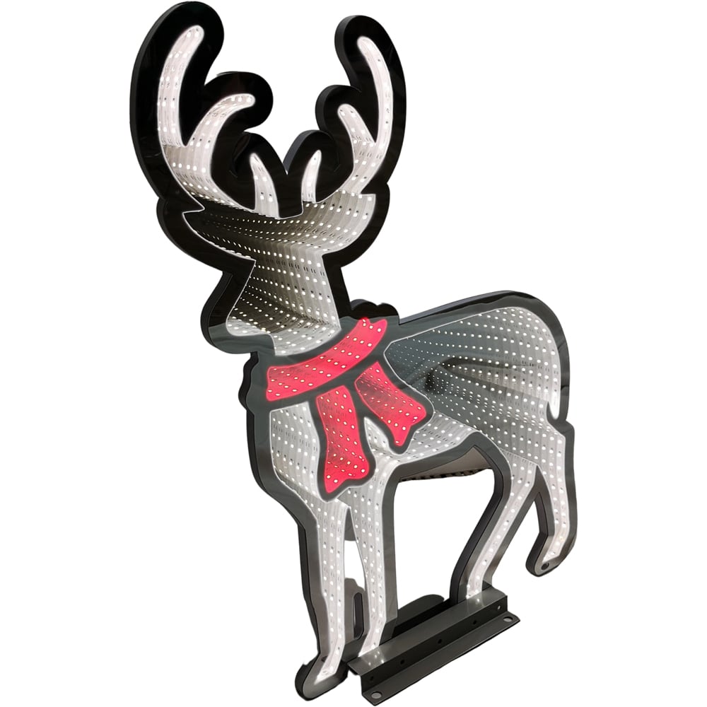 Samuel Alexander Infinity Light Up Standing Reindeer Christmas Decoration 89cm Image 2