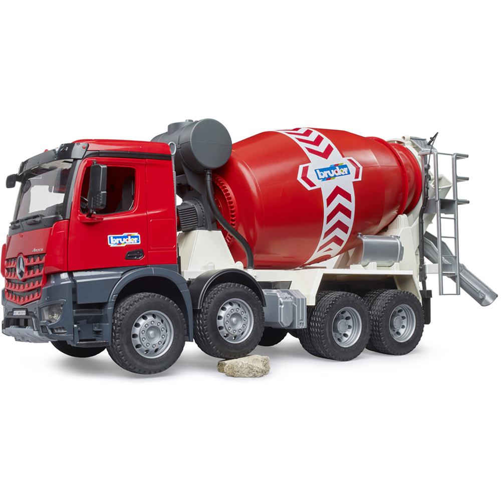 Bruder Kids MB Arocs Cement Mixer Truck Playset Model Image 4