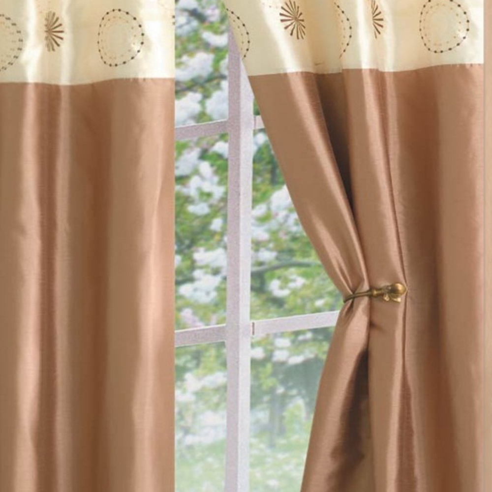Intimates Rimini Latte One Panel Curtain 117X229cm Image 2