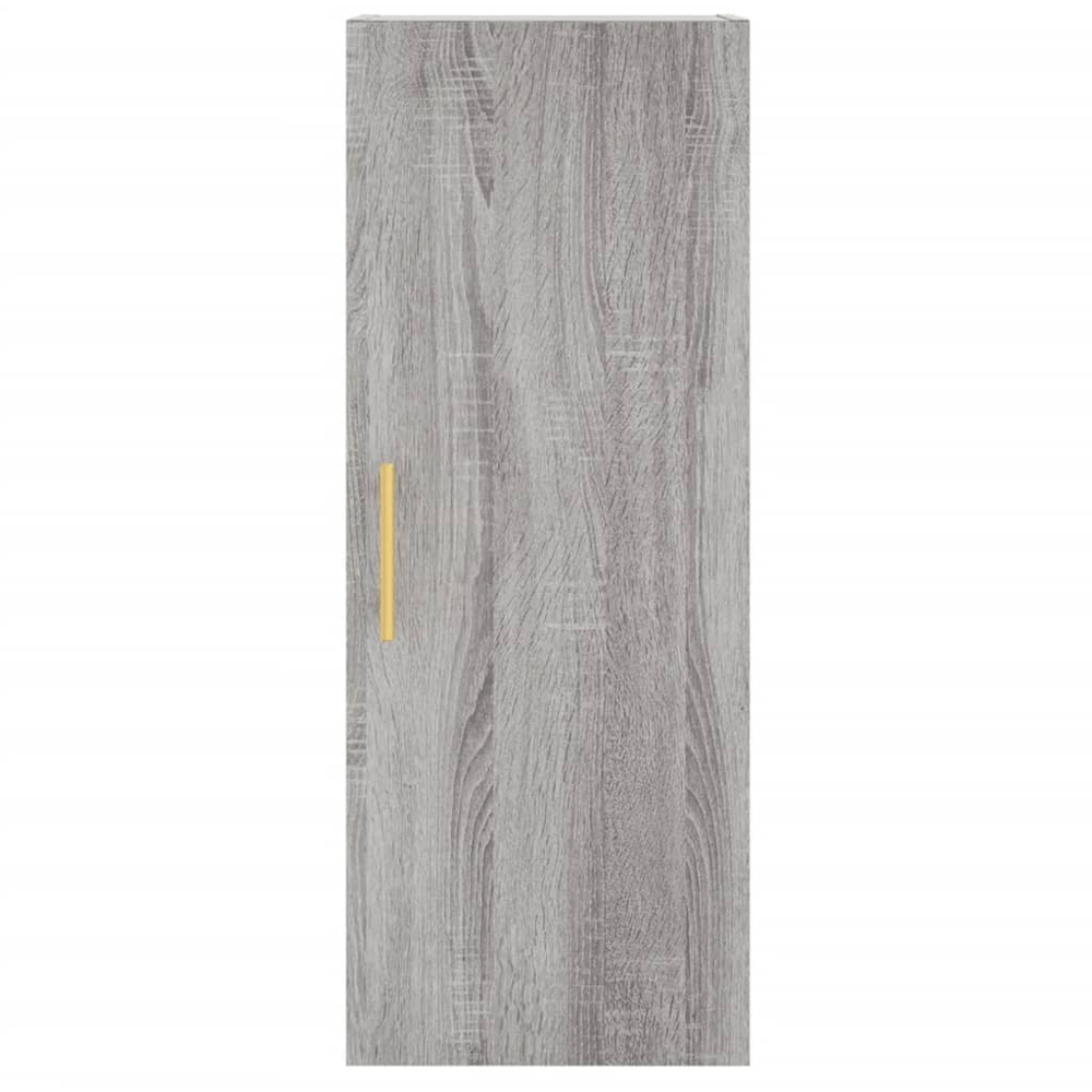 vidaXL 2 Door Grey Sonoma Highboard Image 8