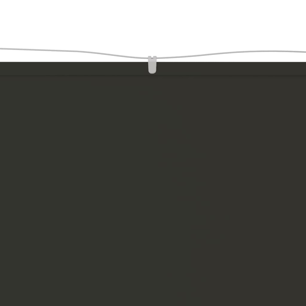 vidaXL Anthracite Oxford Fabric Vertical Awning 1.4 x 2.7m Image 5