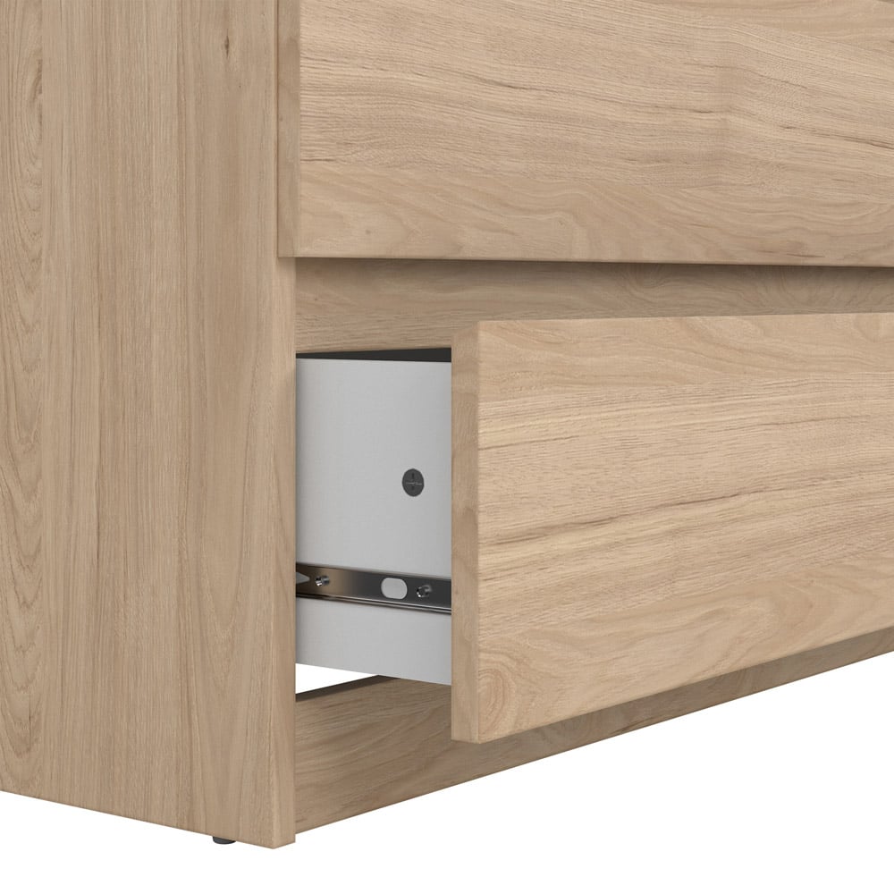 Florence 5 Drawer Jackson Hickory Oak Chest of Drawers Image 5