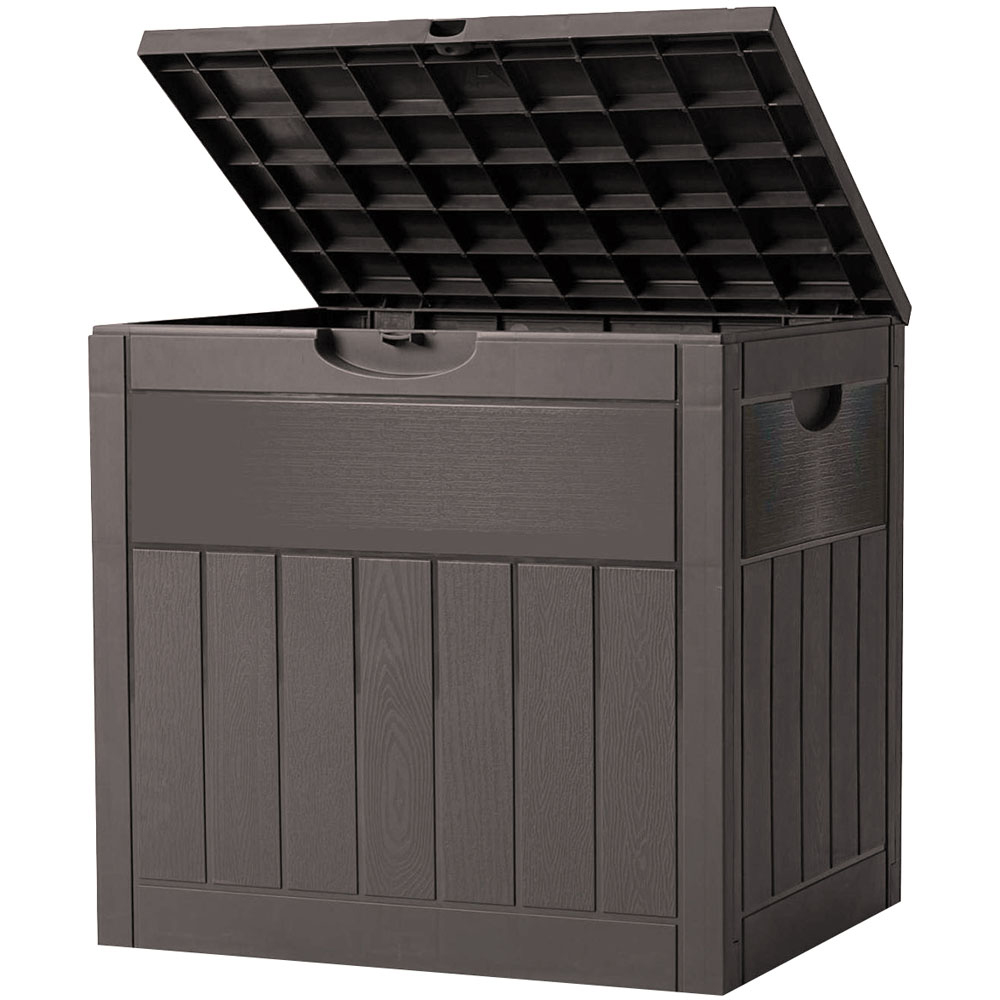 Living and Home Polypropylene Garden Storage Box with Combination Padlock 126L Image 3