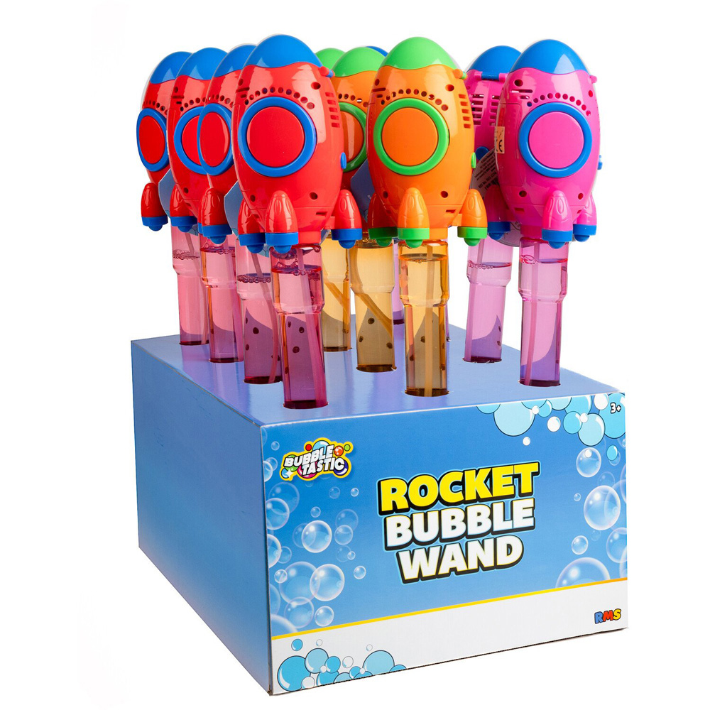 Rocket Bubble Wand Multicolour Image 1