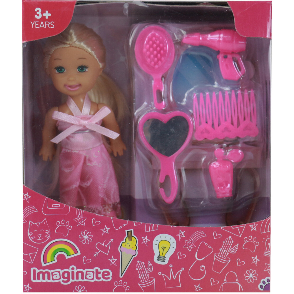 Imaginate Small Doll and Hair Accessories Image