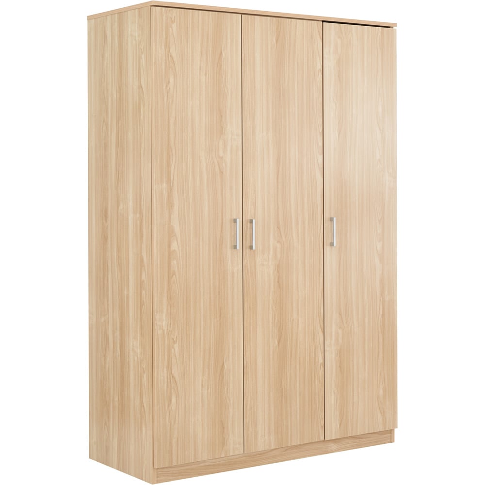 GFW Panama Oak Wood 4 Piece Bedroom Furniture Set Image 3