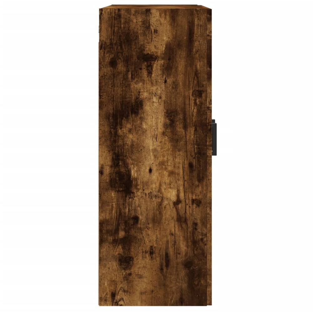 vidaXL 2 Door Brown Smoked Oak Wall Mounted Cabinet Image 6