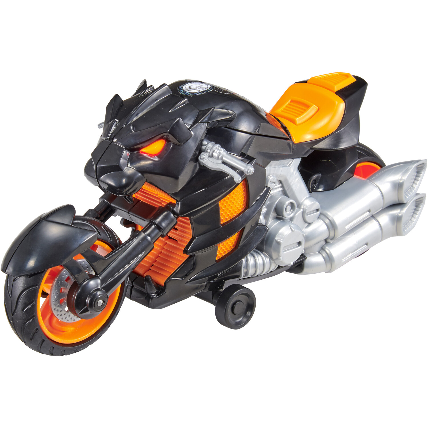 Single Teamsterz Monster Moverz Night Panther Motorbike in Assorted style Image 1