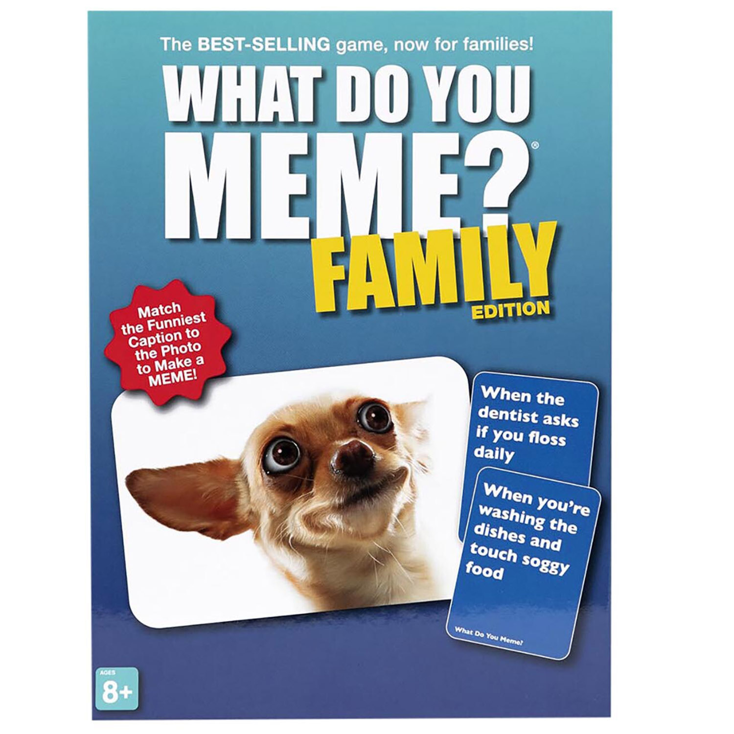 What Do You Meme Blue Family Edition Game Image 1