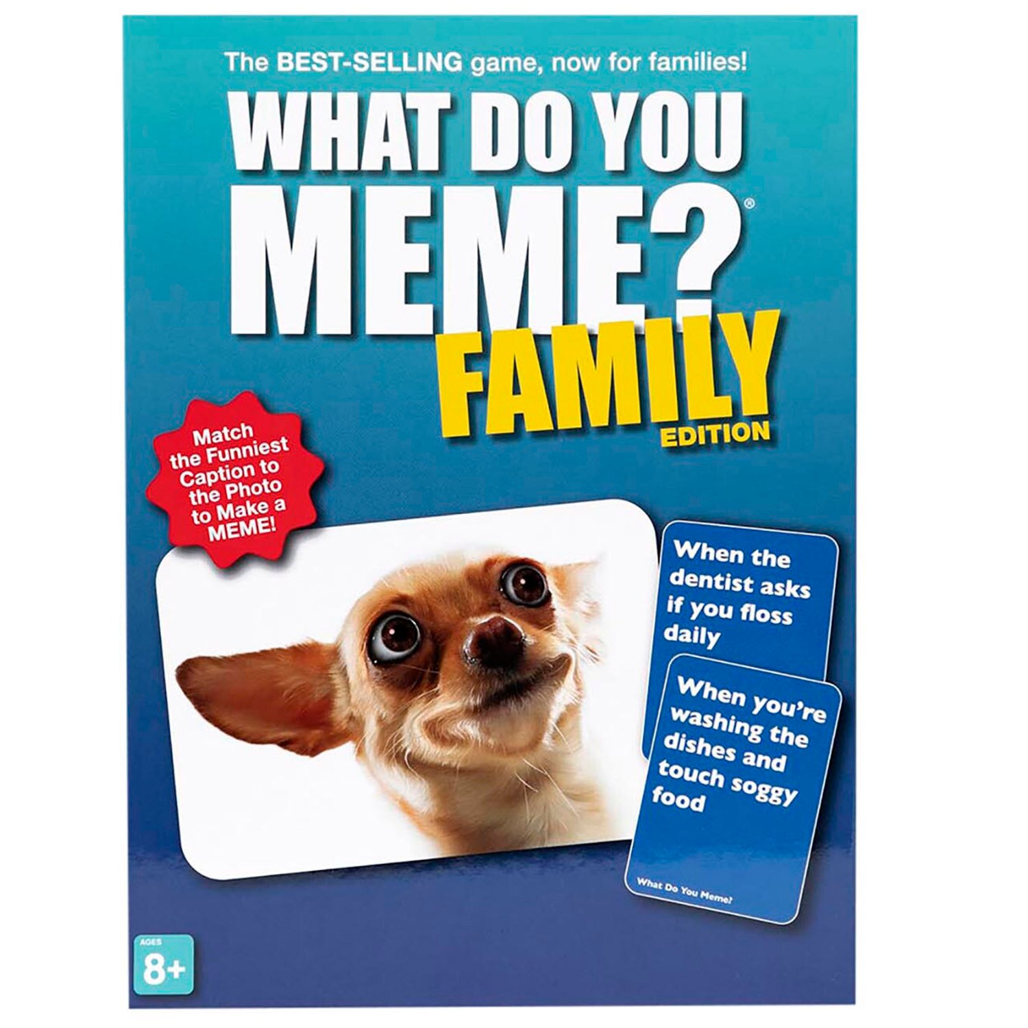 What Do You Meme Blue Family Edition Game Image 1