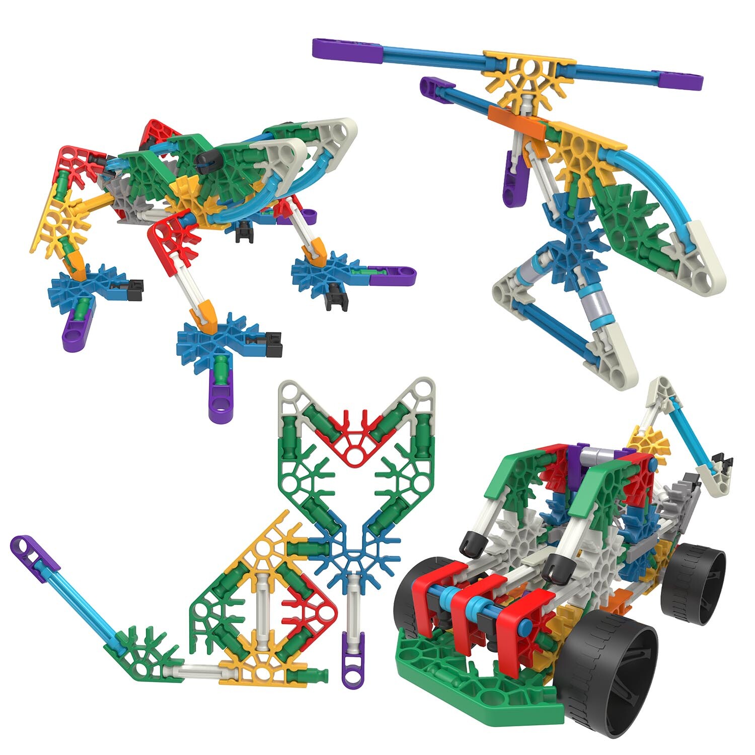 K'Nex Beginner Builds 125 Piece Model Building Set Image 7