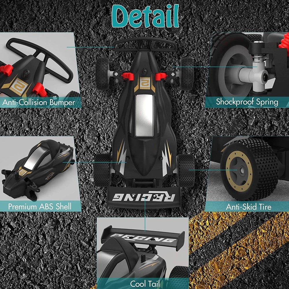 Rexco Fast High Speed 4 WD Radio Remote Control Racing Car Image 5