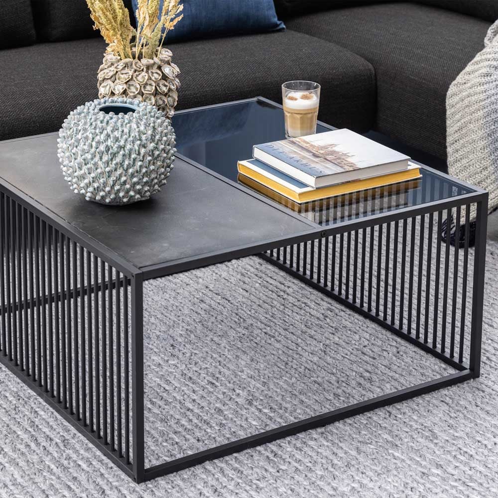 Florence Strington Black Square Coffee Table Image 7