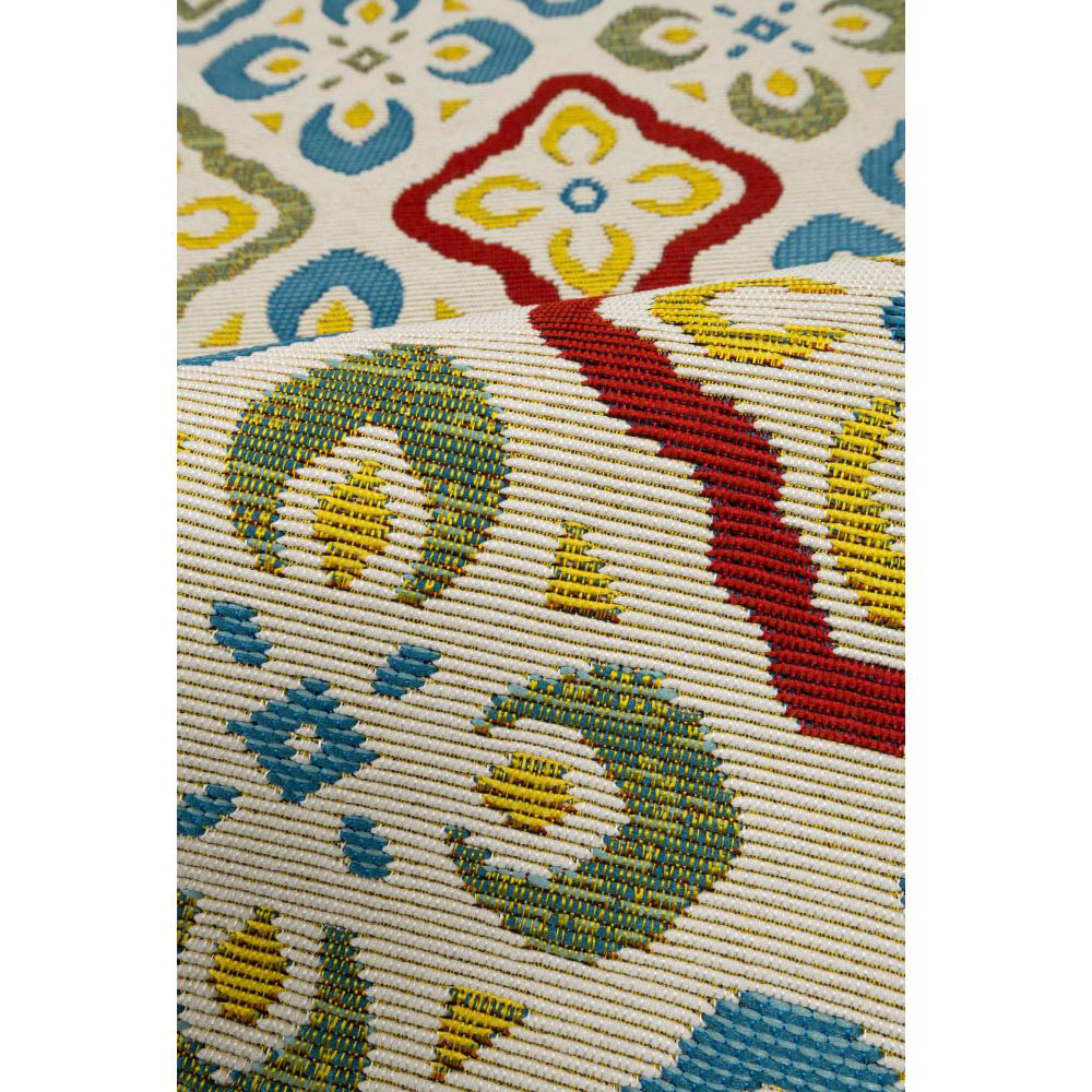 Homemaker Tropico Multicolour Tile Rug 120 x 170cm Image 3
