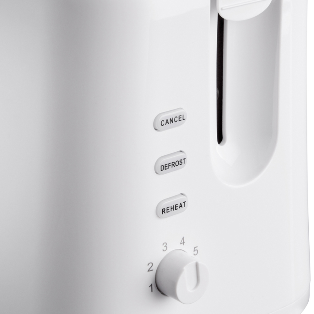 Benross White 2 Slice Toaster Image 3
