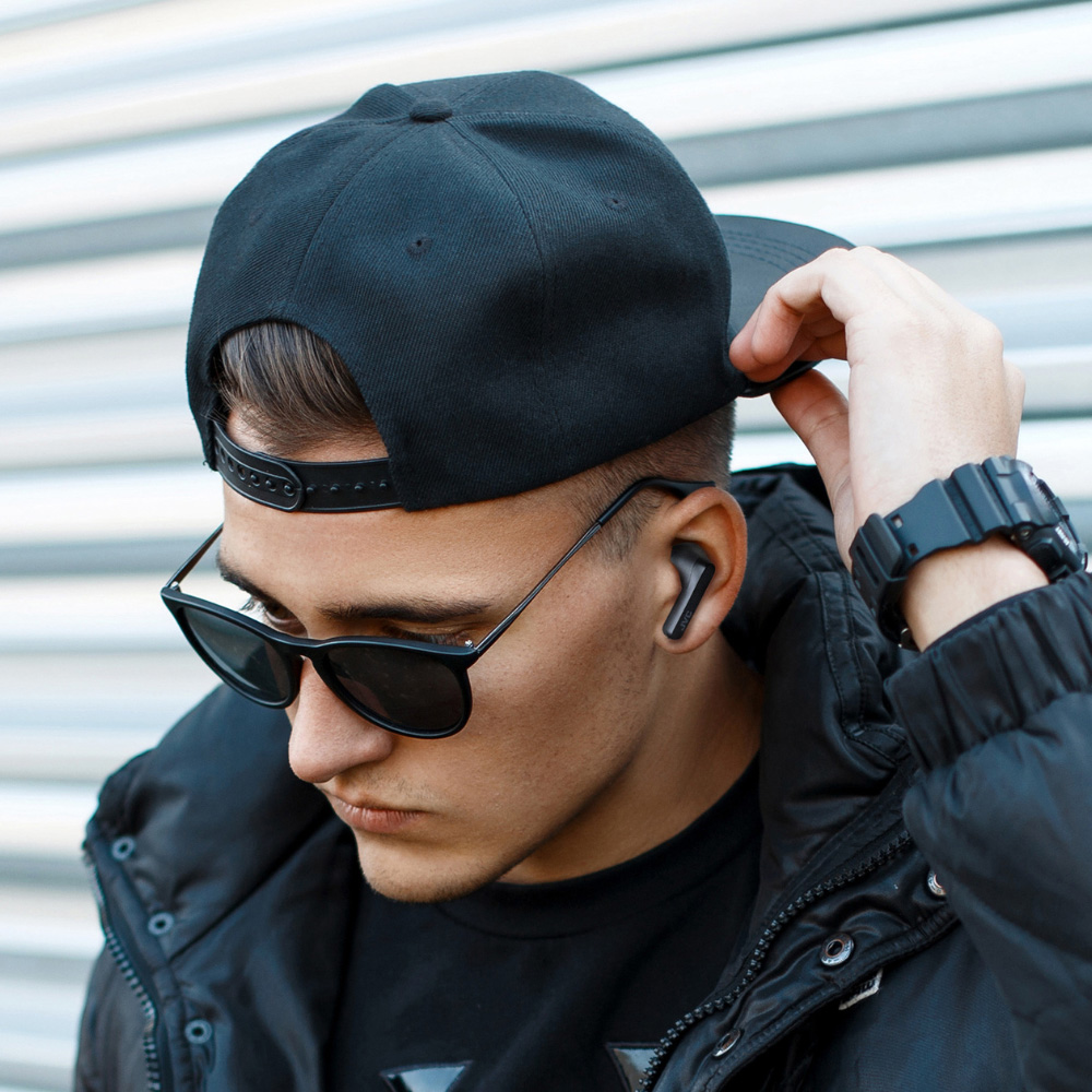 JVC HA-A9T Black True Wireless Bluetooth Earphones Image 2