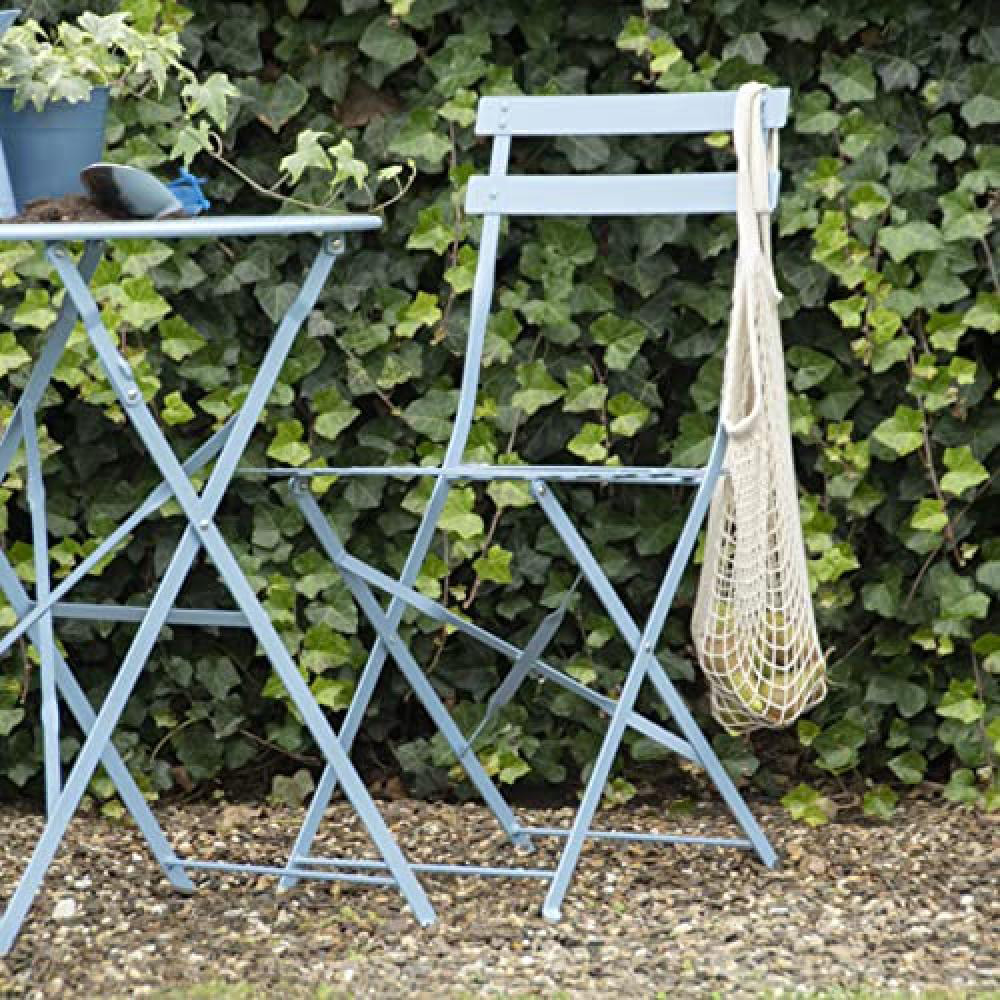Fallen Fruits 3 Piece Blue Bistro Set Image 4
