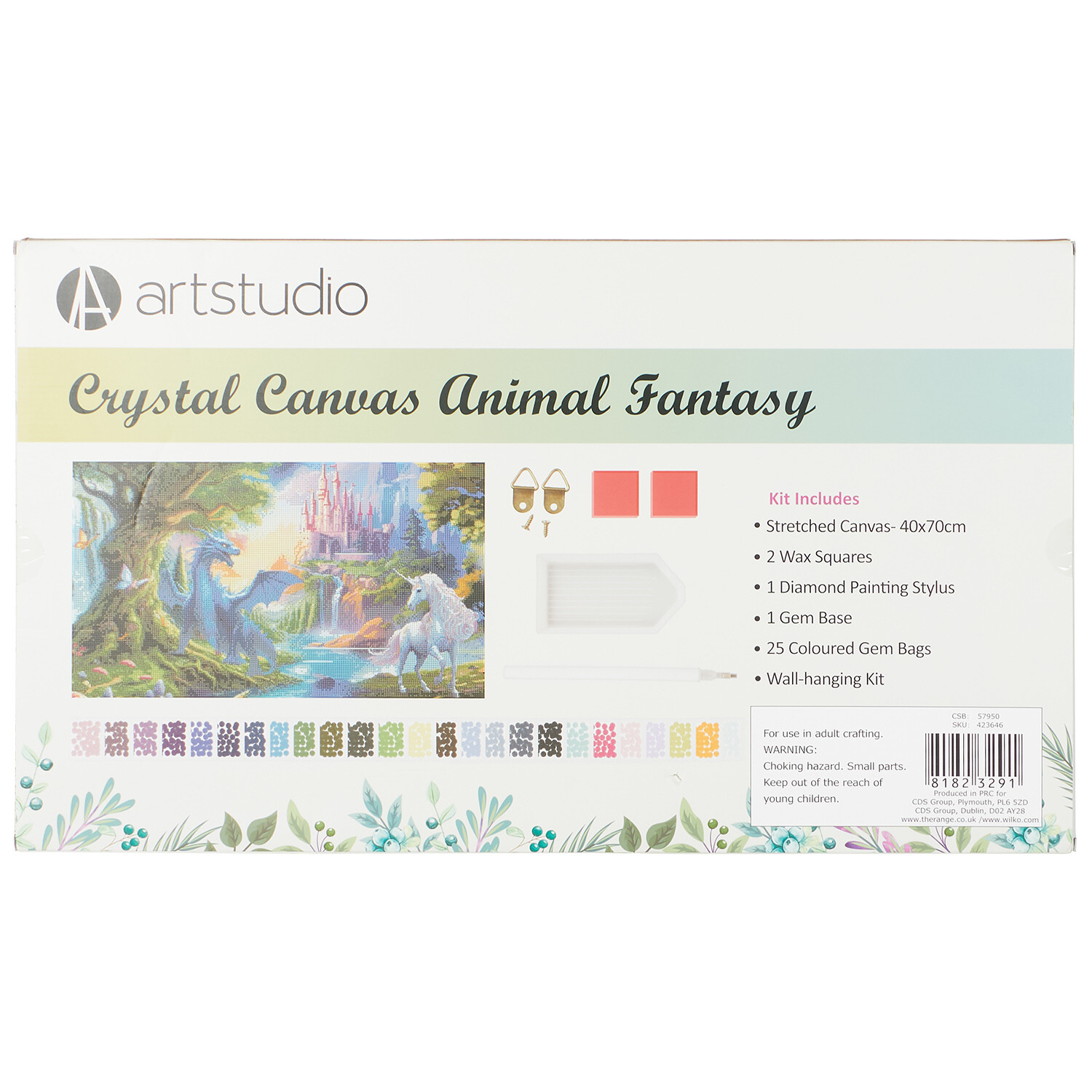 Animal Fantasy Crystal Canvas - Multicolour Image 2